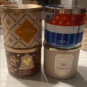 White barn Vanilla Bean Scented Candle